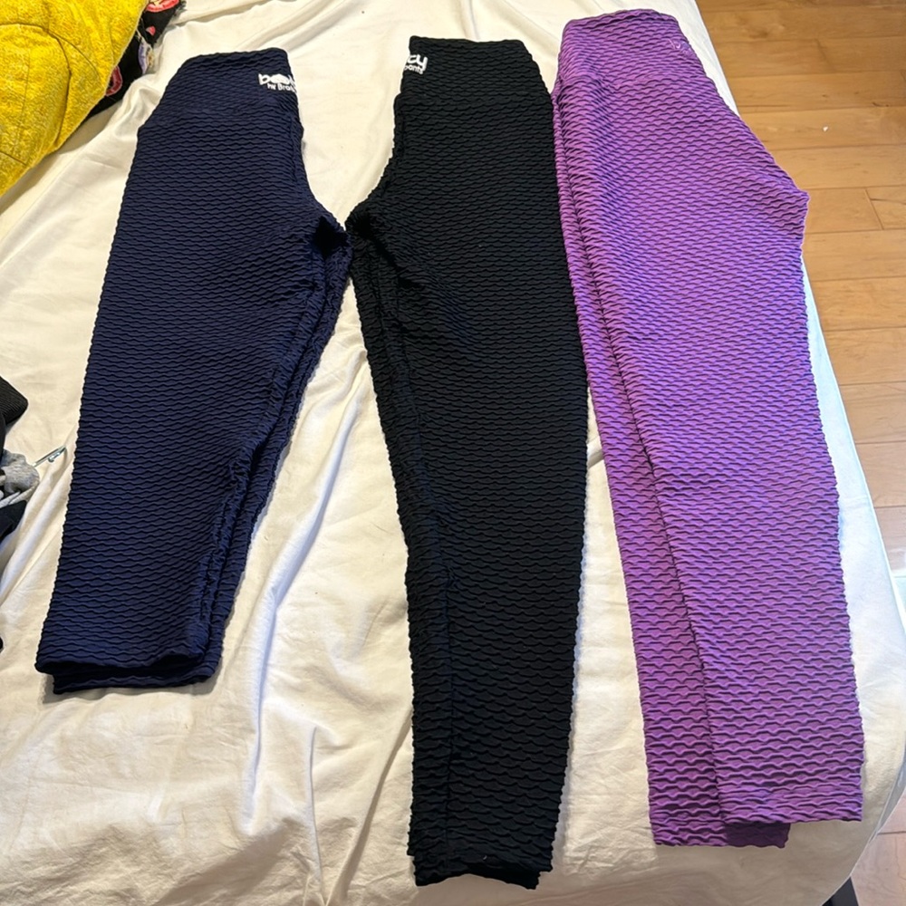 Brand new condition. "Croco Skin Seamless Leggings" from Booty by Brabants